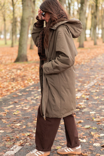 ALFIE Kaki - Parka Déperlante