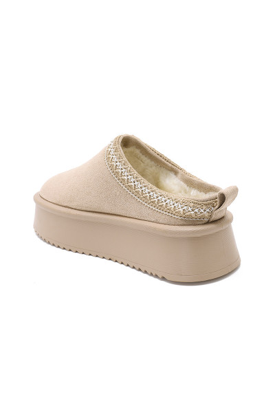 ASHER Latté - Compensées Fourrées