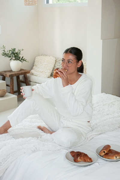 FLUFFY Écru - Pyjama Pilou