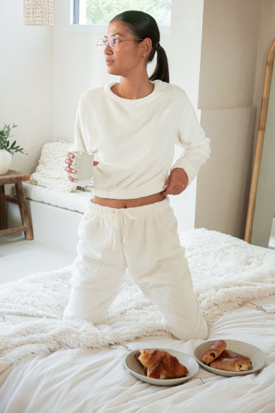 FLUFFY Écru - Pyjama Pilou