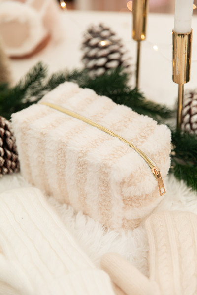 DOUDOU Beige - Trousse Peluche