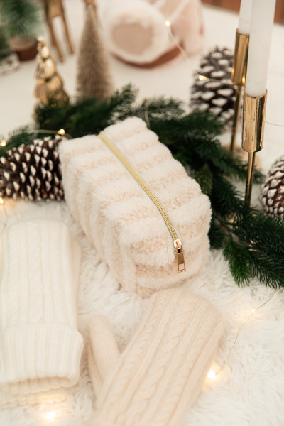 DOUDOU Beige - Trousse Peluche