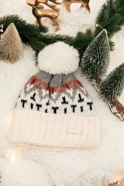 YURY Écru - Bonnet Fourré
