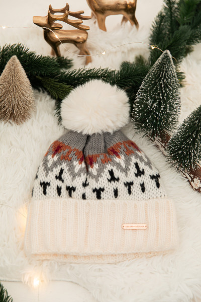 YURY Écru - Bonnet Fourré
