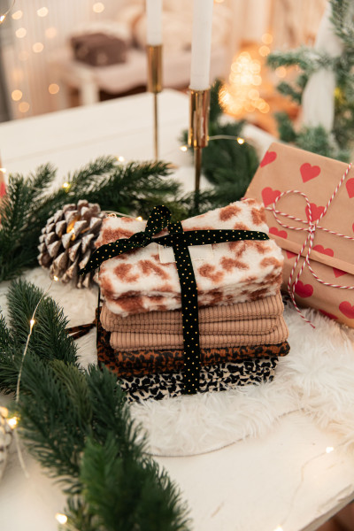 DINA Camel - Pochette Velours