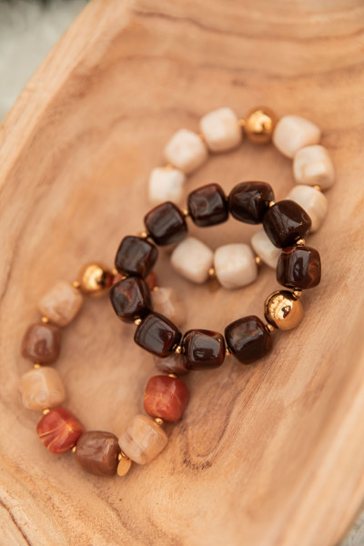 ANNIE - Bracelet résine