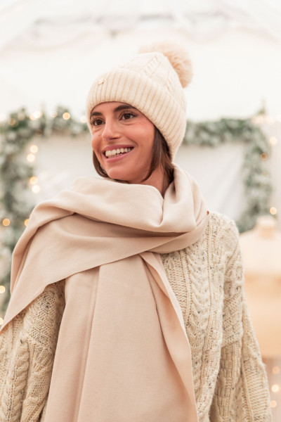 NIVI Pompon - Bonnet Fourré