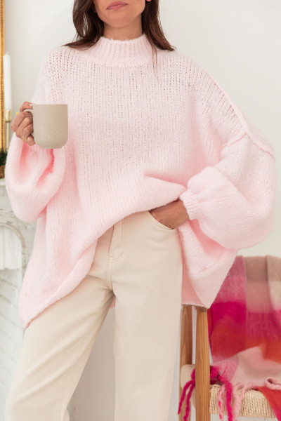 ABBIE Rose Poudré - Pull...