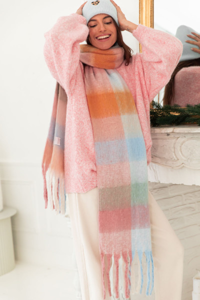 CLÉOPHÉE Pastel - Écharpe...