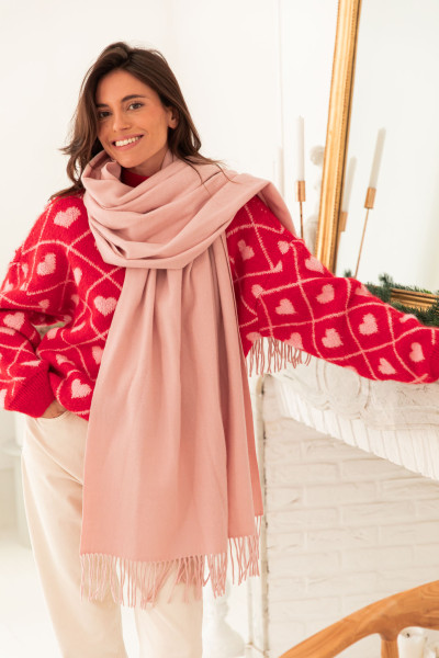 GINA Baby Pink - Écharpe...