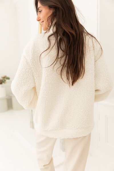 ERWAN Écru - Sweat Moumoute