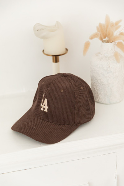 VIBE Chocolat - Casquette Velours