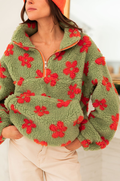 ZOÉ Vert - Sweat Moumoute