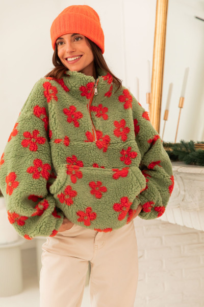 ZOÉ Vert - Sweat Moumoute