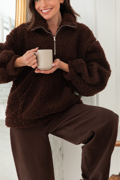 ERWAN Chocolat - Sweat Moumoute