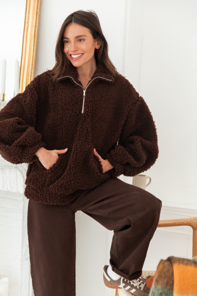 ERWAN Chocolat - Sweat Moumoute