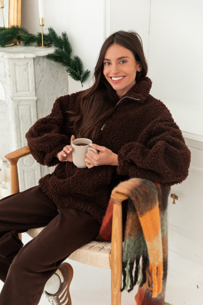 ERWAN Chocolat - Sweat Moumoute