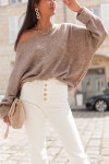 DOUCEUR Taupe - Pull Loose