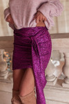 ÉTINCELLE Violette - Mini Jupe Sequins
