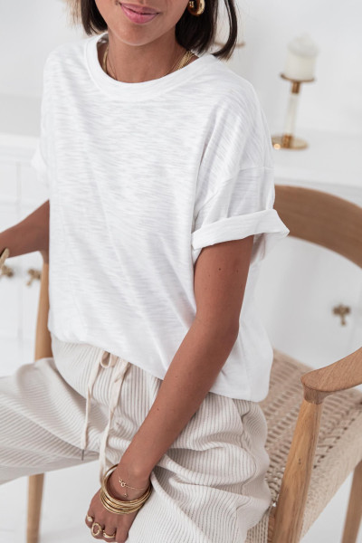 LARA Blanc - T-Shirt