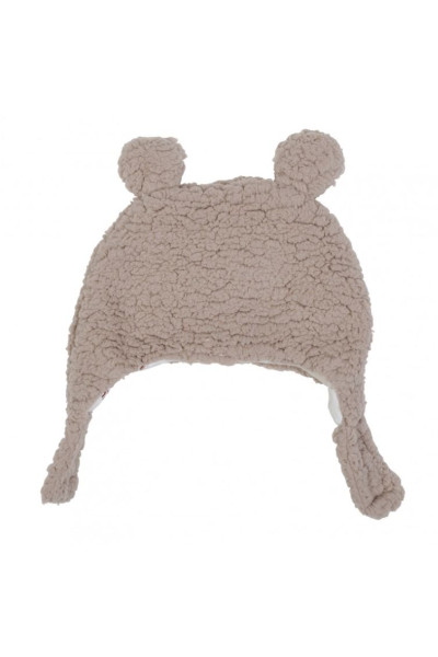 Bonnet ours sherpa ourson 