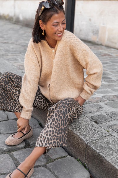 ALI Biscuit - Gilet Laine