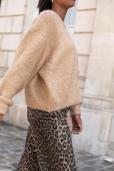 ALI Biscuit - Gilet Laine